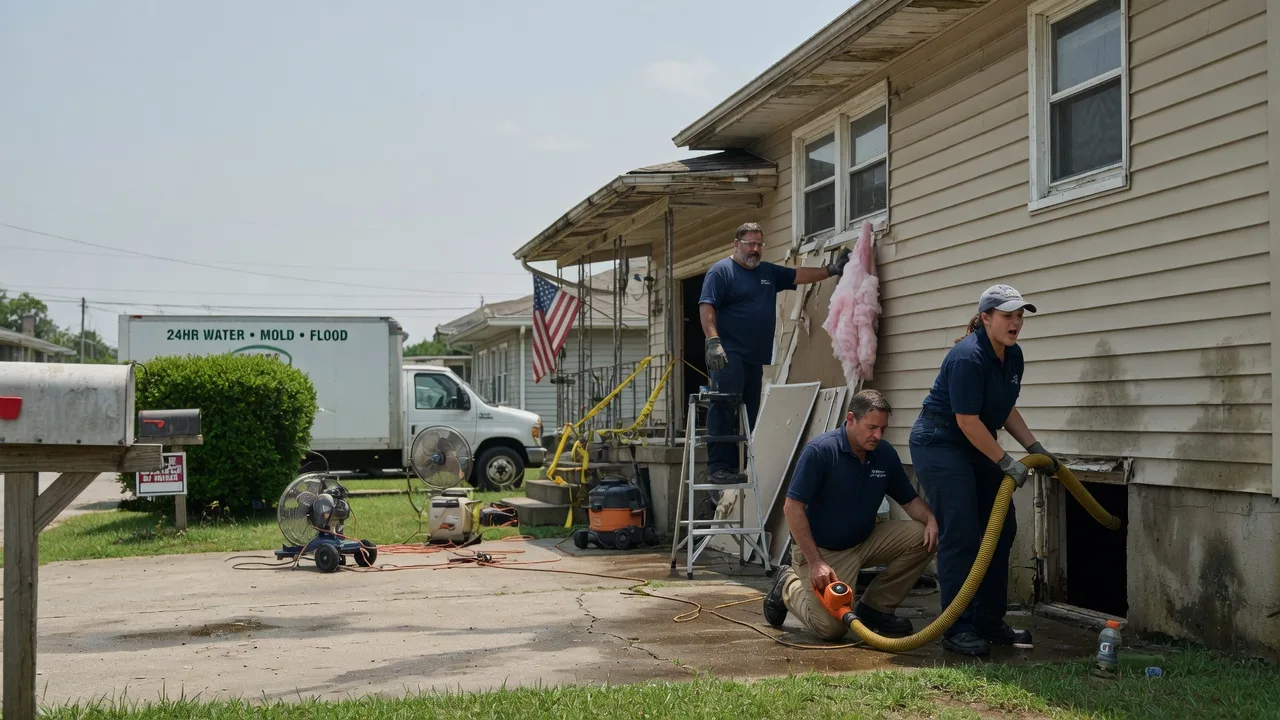 Water Damage Repair in Gas City, IN near me